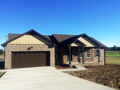 Classy brick and stone home with outstanding lake 