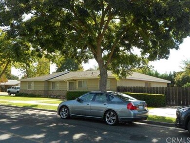 Large side area for RV parking.