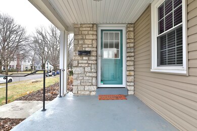 Fresh front entrance