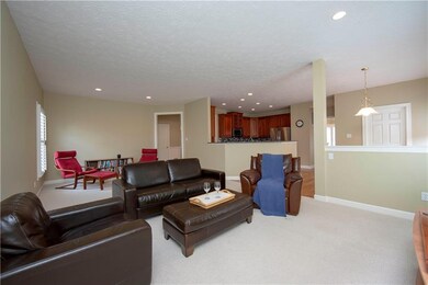 Family Room open to Kitchen