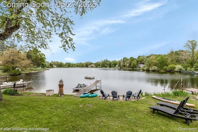 50' of Private Lake Frontage on Bunny Run Lake in Orion Twp