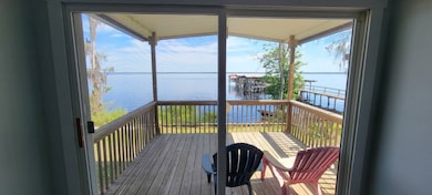 Lake view from master bed