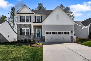 STUNNING TRANSITIONAL WITH COVERED FRONT PORCH AND