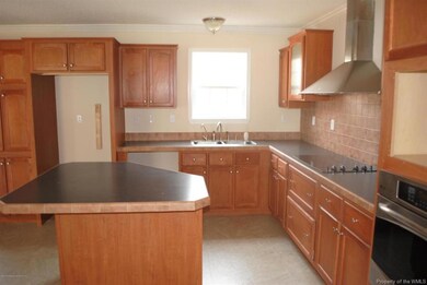 Kitchen view from dining