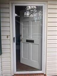 STORMDOOR ALLOW MORE LIGHT INTO THE ENTRY SUN PORC