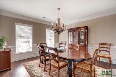 Large Dining Room with lots of natural light.  Lar