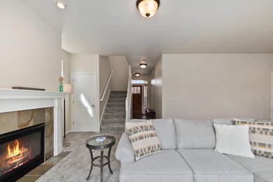 Living Room with Gas Fireplace