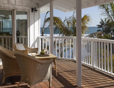 Private patio off Master