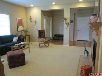 Formal living room off the entry way
