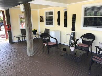 Covered Sitting area