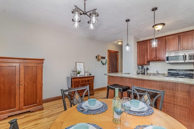 Spacious dining area!