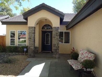 Beautiful covered entrance