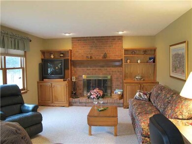 Family Room. The family room is spacious and brigh