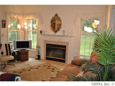 Living Room The living room is large and centered 