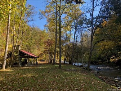 Pavilion and Big Laurel Creek.