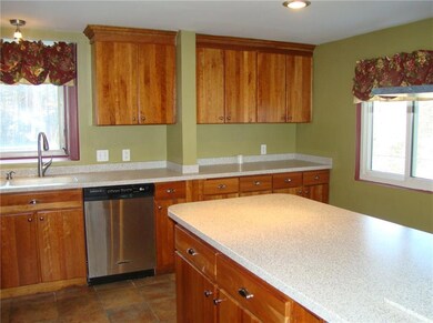 This kitchen offers plenty of...