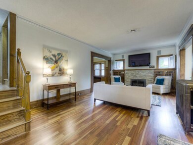 Gorgeous true hardwood floors in the main living r
