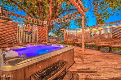 Full Red Wood deck