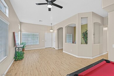 Great room and den or office