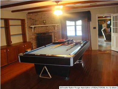Built-Ins and Corner Fireplace. Pool Table can be 
