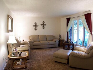 Living Room Living room with Bay window