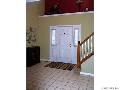 Foyer. Enter into 2 story foyer with ceramic tile 