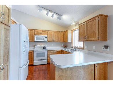The Kitchen features a built-in pantry and amble c