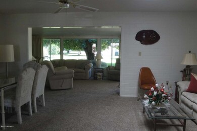 LIVING/DINING OPEN TO ARIZONA ROOM