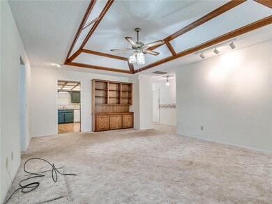 Living room with built in unit