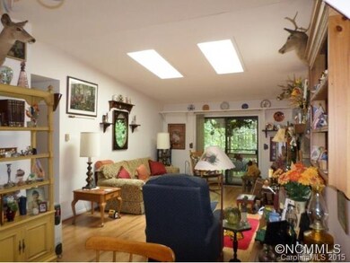 LIVING AREA WITH SKYLIGHTS