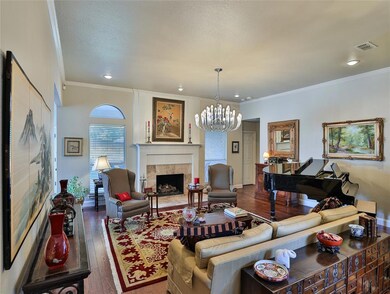 FORMAL LIVING FEATURES GAS FIREPLACE AND HIGH END 