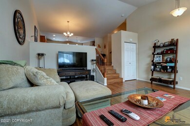 Living Room w/Vaulted Ceilings