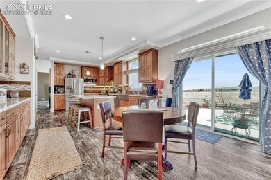 Kitchen view from living room