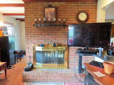 Double Sided Fireplace