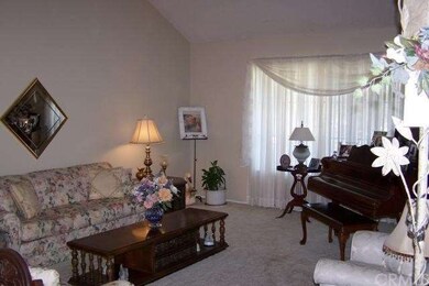 Bright Living Room with High Ceilings