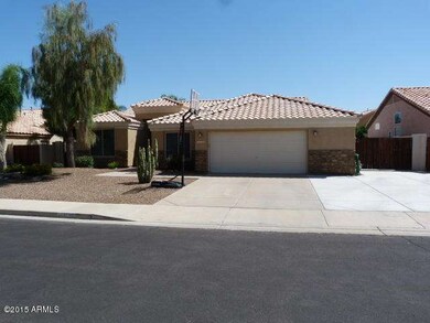 2.5 car garage plus extended RV parking
