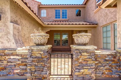 Travertine Courtyard