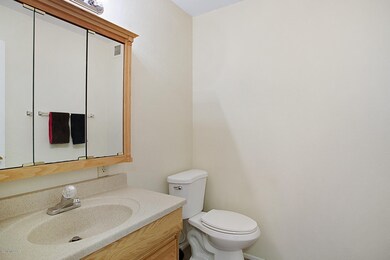 Downstairs half bath