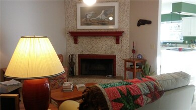 Living Room with Fireplace