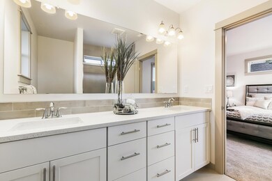 Harrison Main Bathroom with View of Bedr