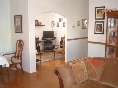 View looking into Den