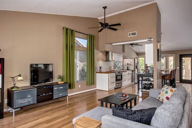 High Ceilings with Fan!
