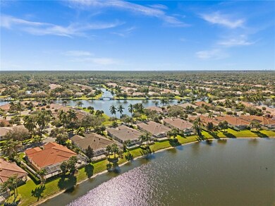 Drone / aerial view with a water view and a reside