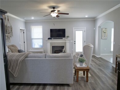 Stock photo, home will look similar.