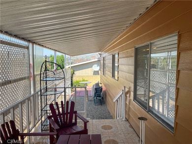 View of side yard from porch