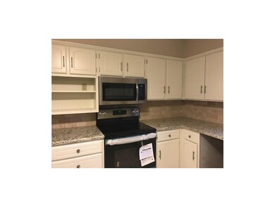new microwave and electric stove