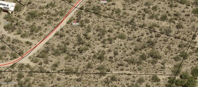 Aerial of lot