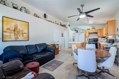 kitchen and dining area