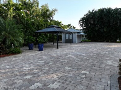 View of patio / terrace with a gazebo