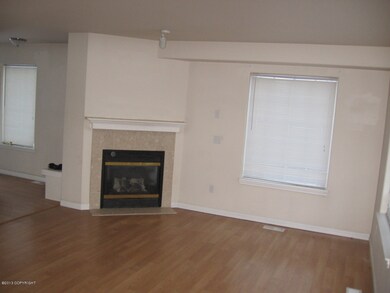 Living area and Fireplace